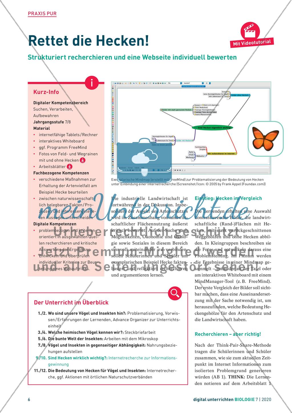 digital unterrichten – Biologie -7 Preview 6