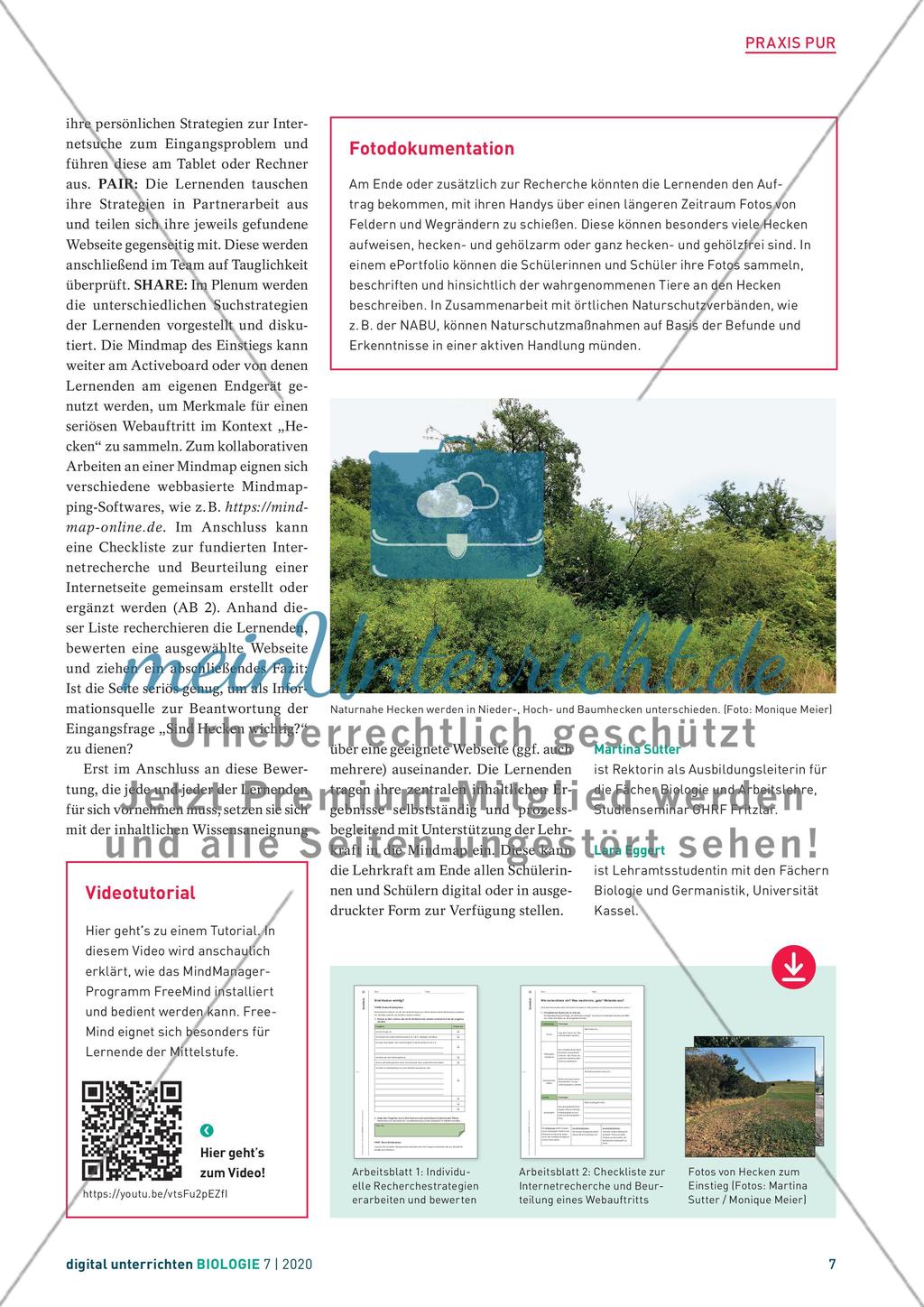 digital unterrichten – Biologie -7 Preview 7