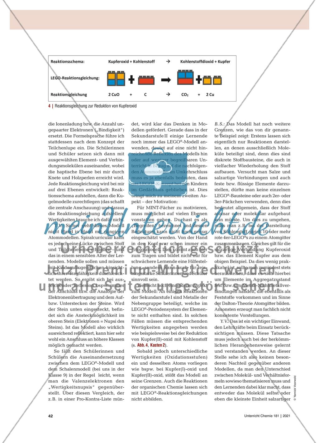 Stein für Stein zur Reaktionsgleichung Preview 3