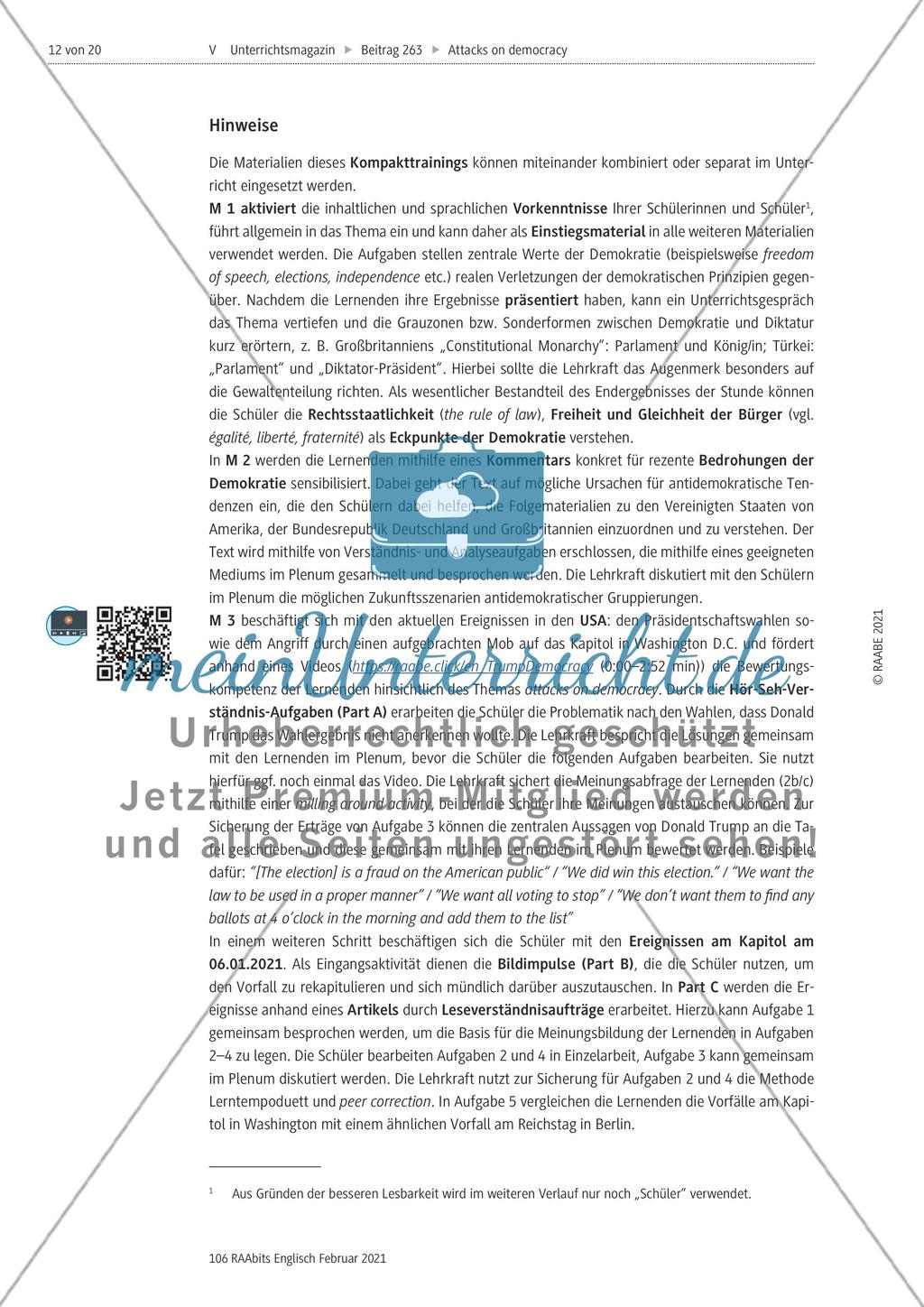 Attacks on democracy in the USA, Germany and Great Britain Preview 12