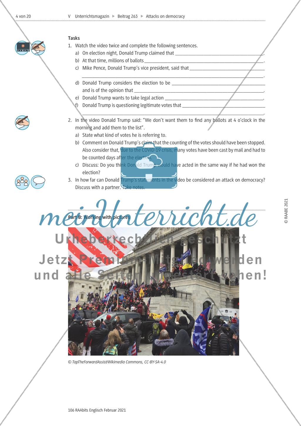 Attacks on democracy in the USA, Germany and Great Britain Preview 4