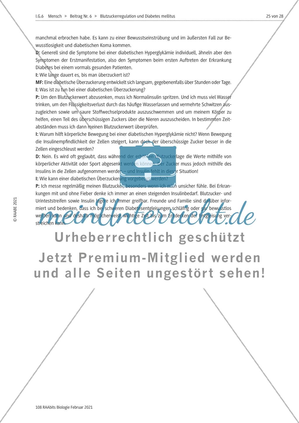 Stoffwechselentgleisungen – Hypo- und Hyperglykämie Preview 2