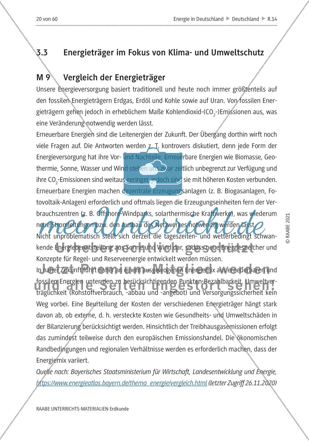 Energieträger im Fokus von Klima- und Umweltschutz Preview 1