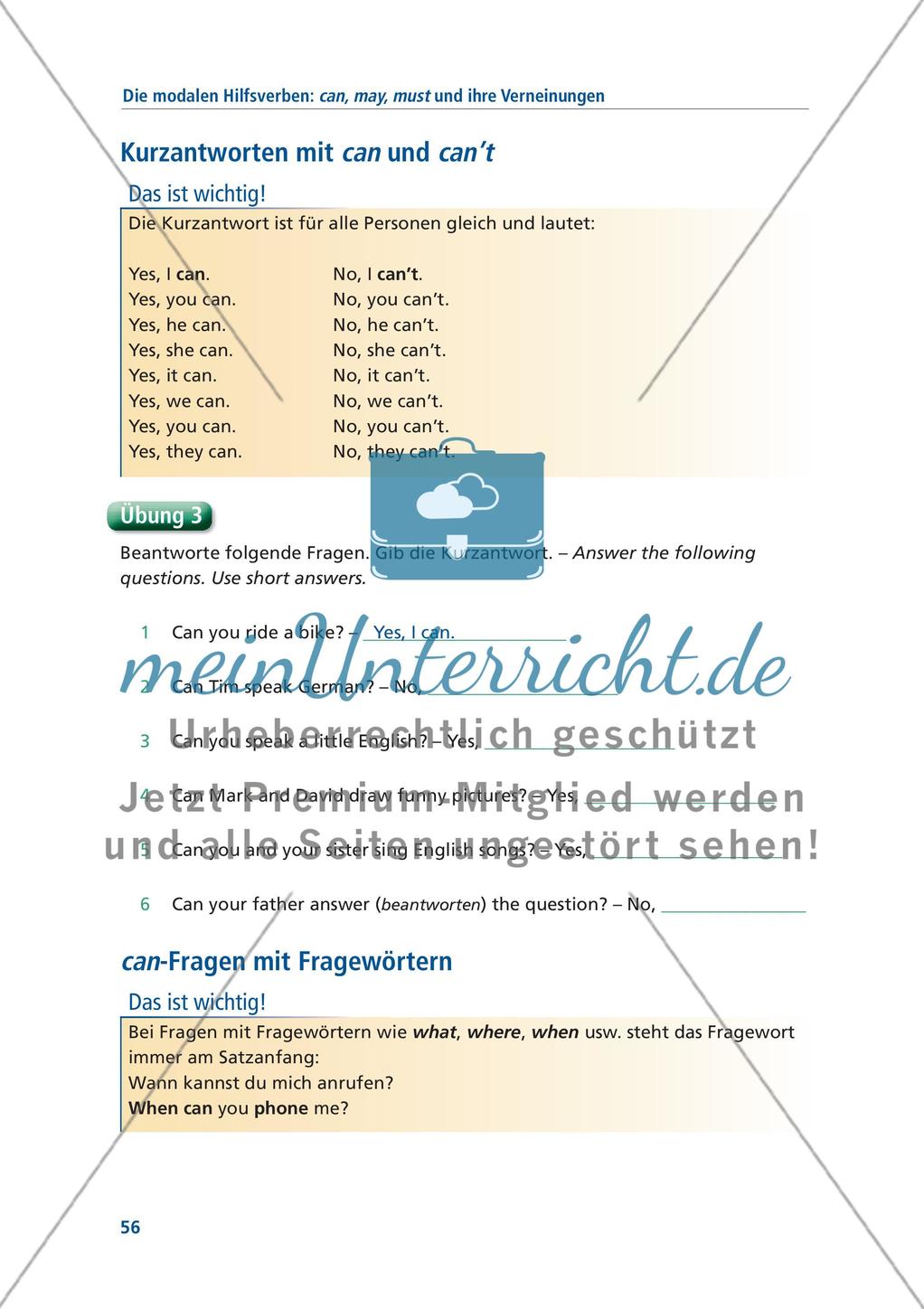Englische Grammatik gecheckt! 5. Klasse - Teil 3 Preview 12