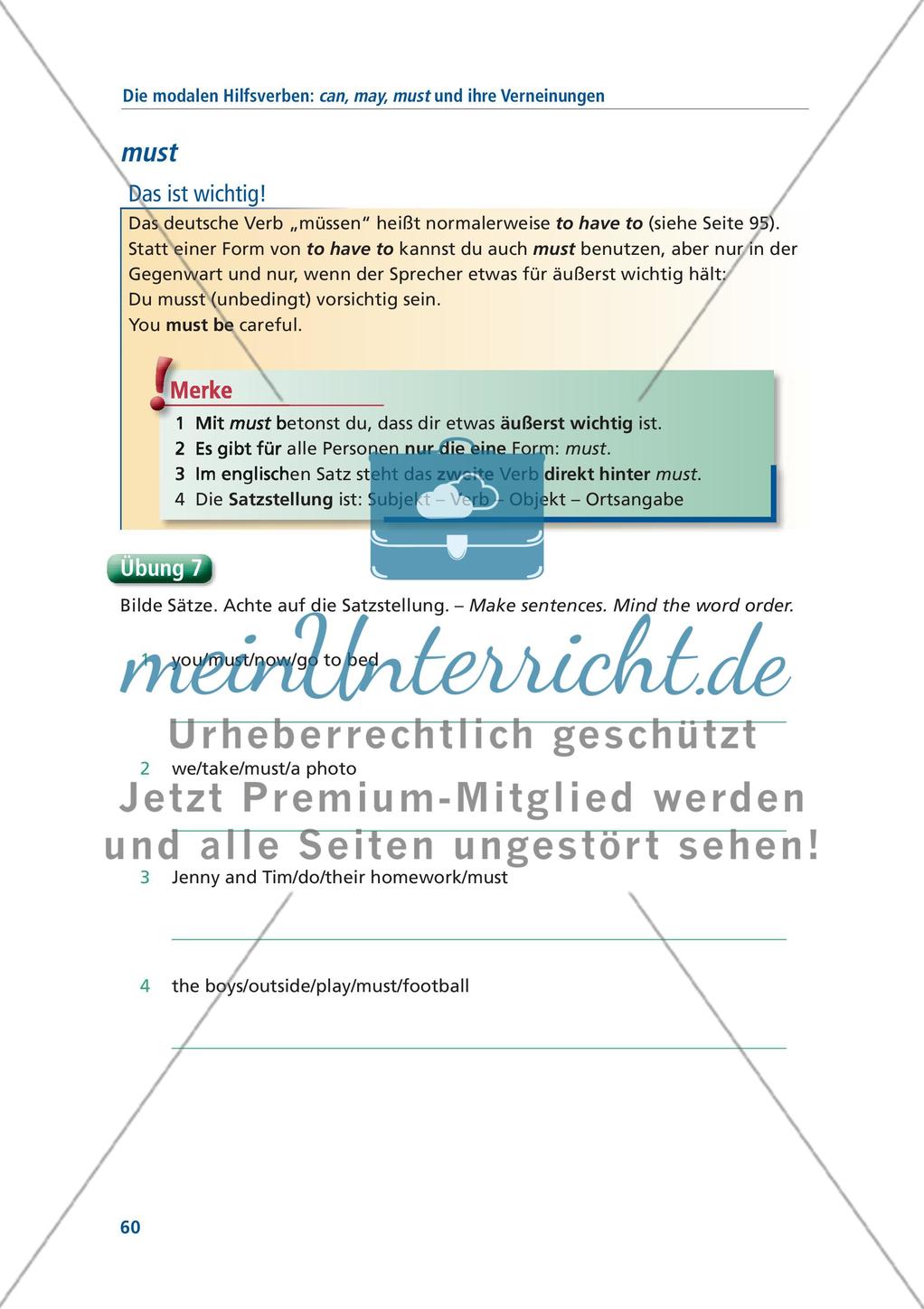 Englische Grammatik gecheckt! 5. Klasse - Teil 3 Preview 16
