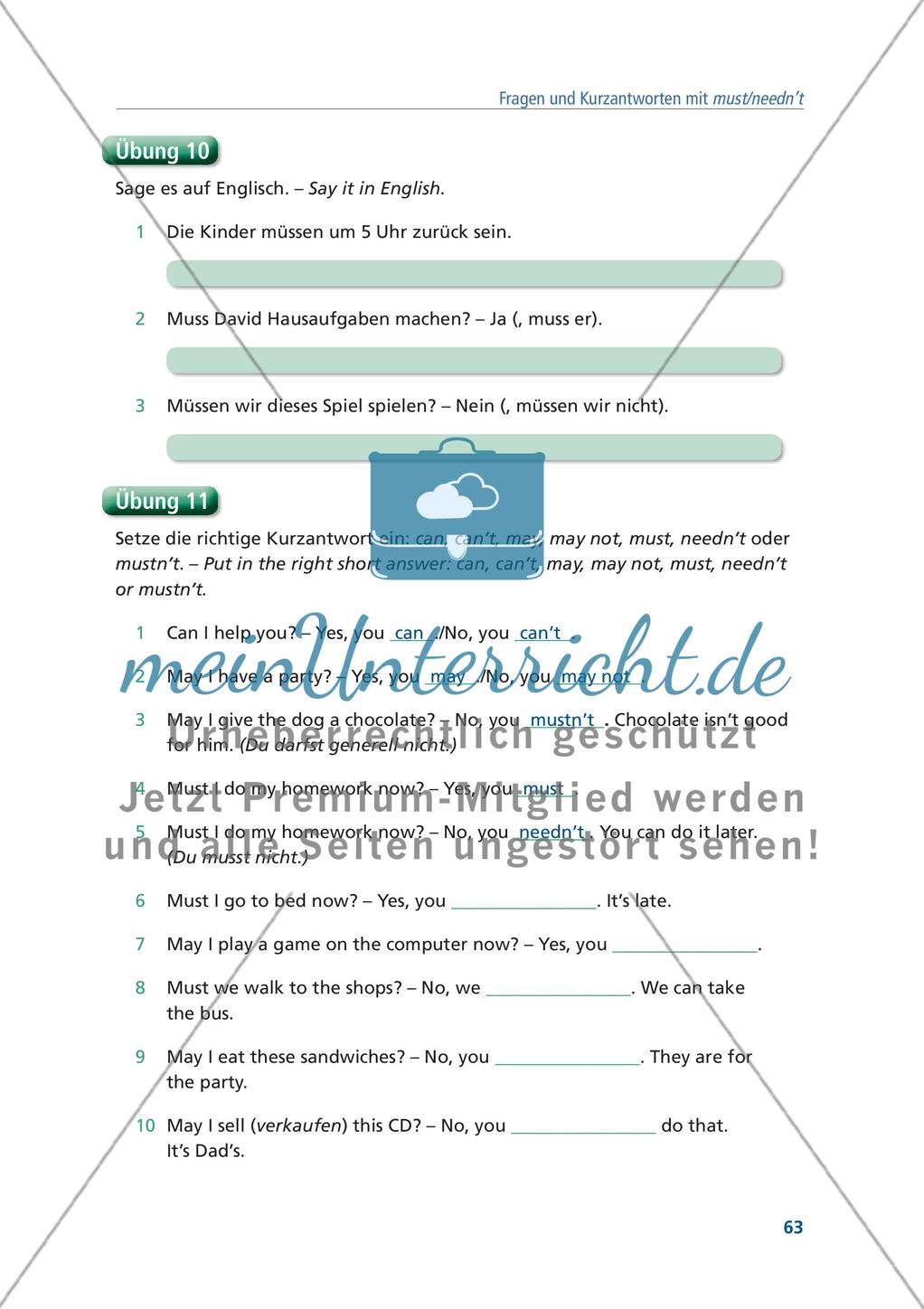 Englische Grammatik gecheckt! 5. Klasse - Teil 3 Preview 19