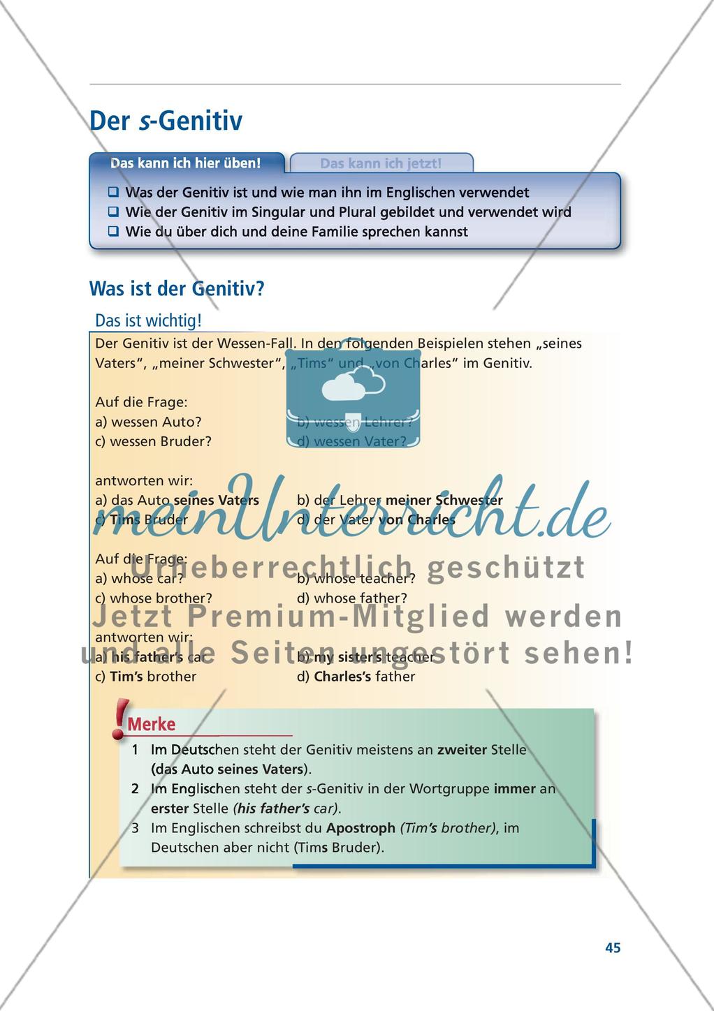 Englische Grammatik gecheckt! 5. Klasse - Teil 3 Preview 1
