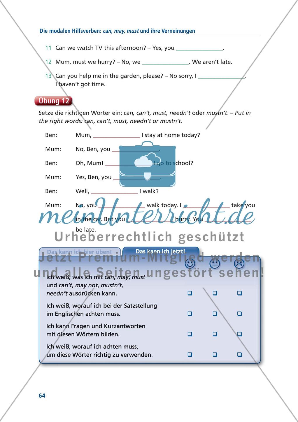 Englische Grammatik gecheckt! 5. Klasse - Teil 3 Preview 20