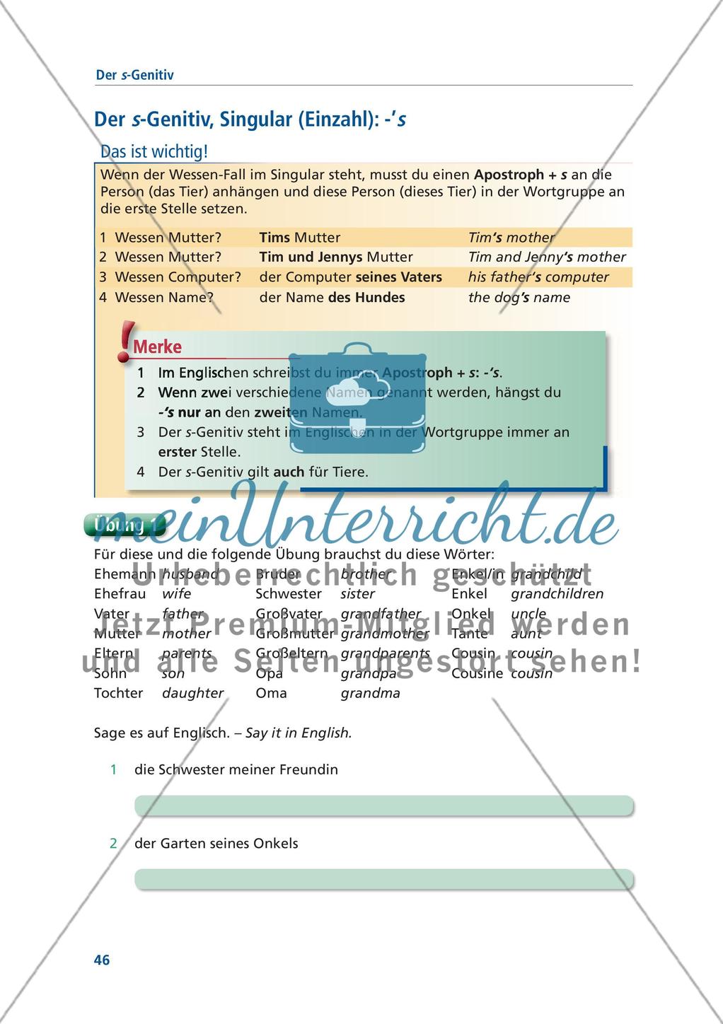 Englische Grammatik gecheckt! 5. Klasse - Teil 3 Preview 2