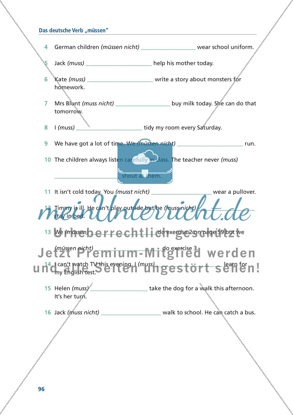 Englische Grammatik gecheckt! 5. Klasse - Teil 6 Preview 2