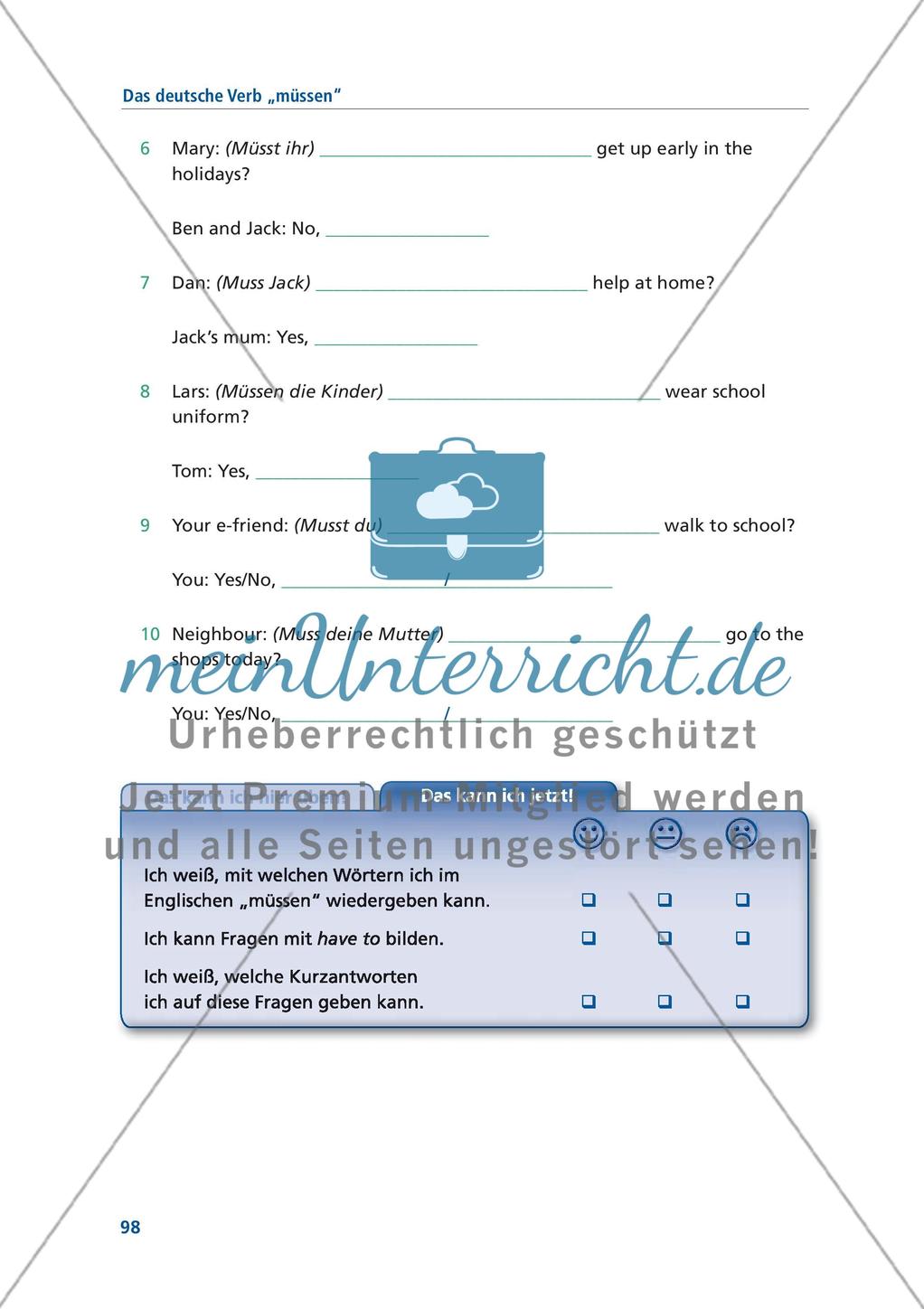 Englische Grammatik gecheckt! 5. Klasse - Teil 6 Preview 4