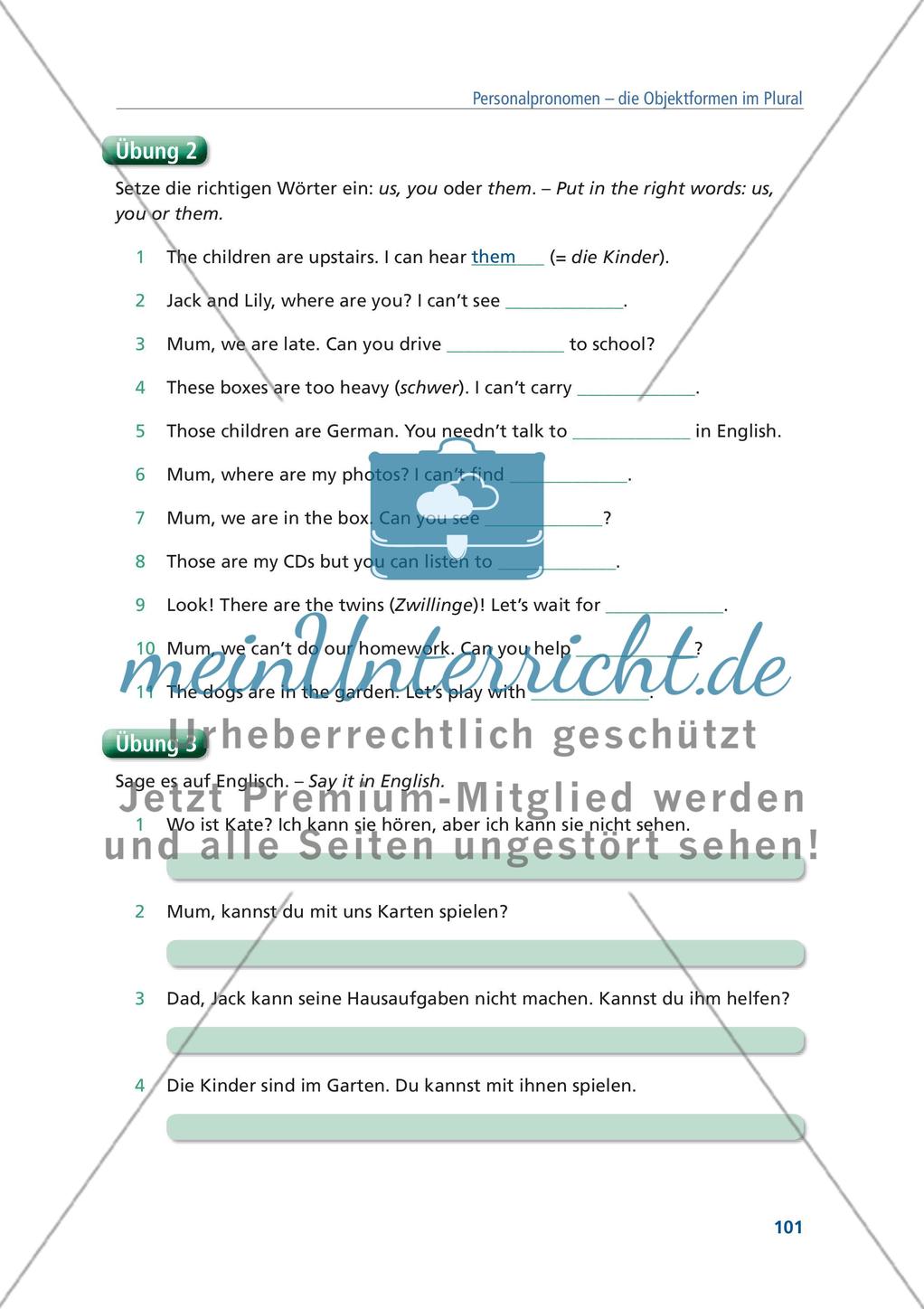 Englische Grammatik gecheckt! 5. Klasse - Teil 6 Preview 7
