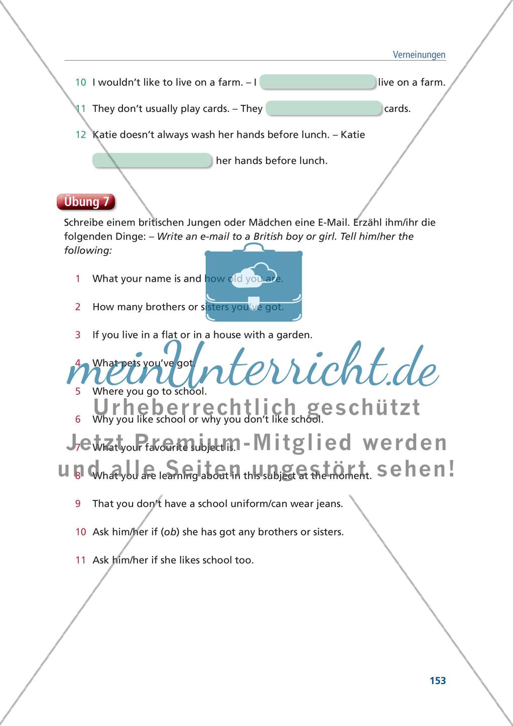 Englische Grammatik gecheckt! 5. Klasse - Teil 9 Preview 10