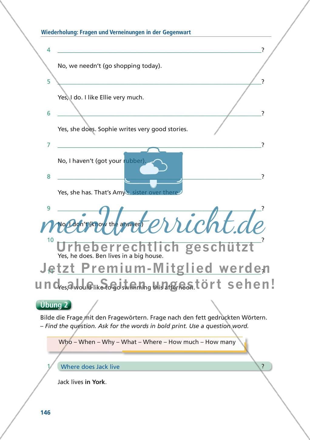 Englische Grammatik gecheckt! 5. Klasse - Teil 9 Preview 3