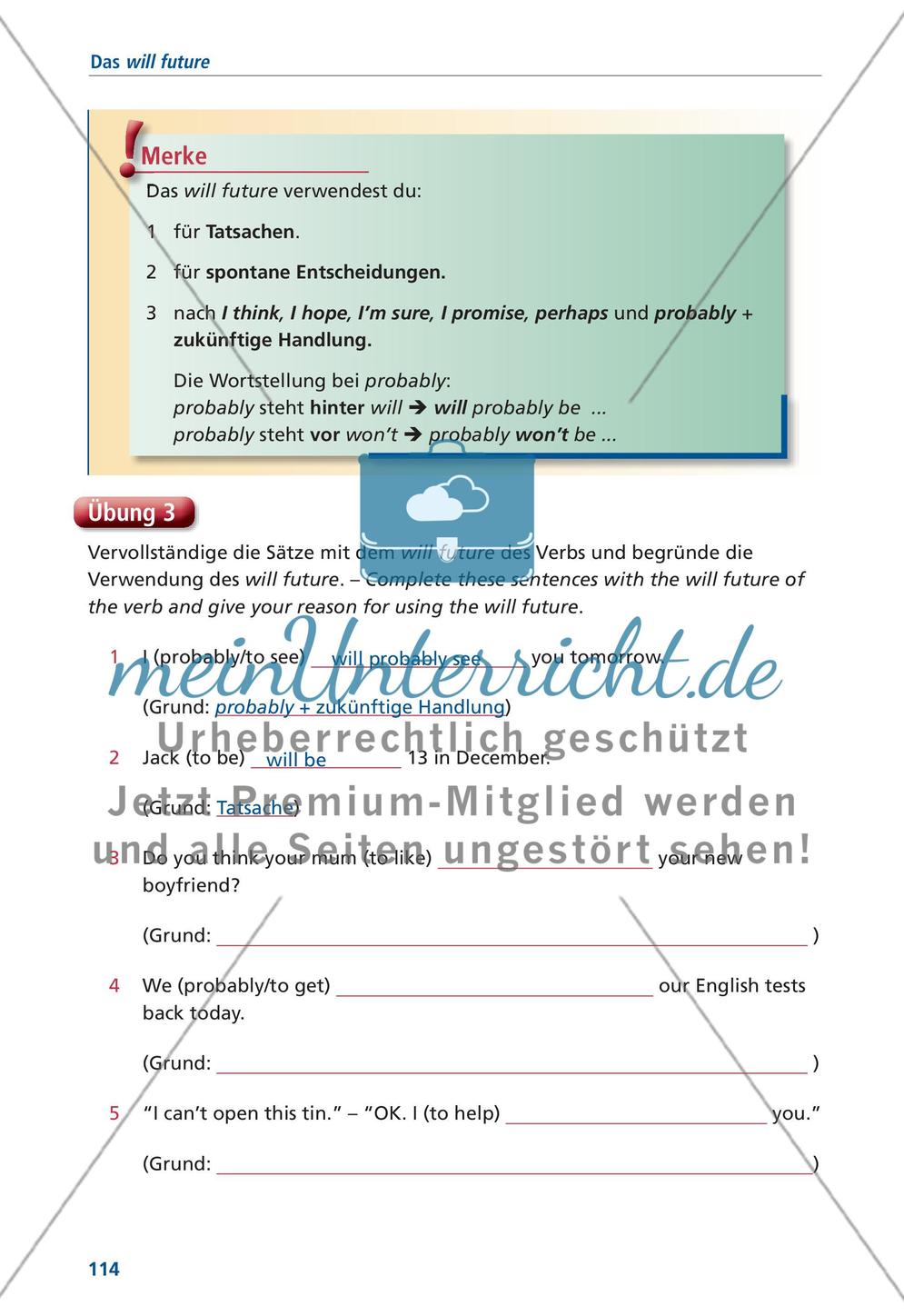 Englische Grammatik gecheckt! 6. Klasse - Teil 7 Preview 14