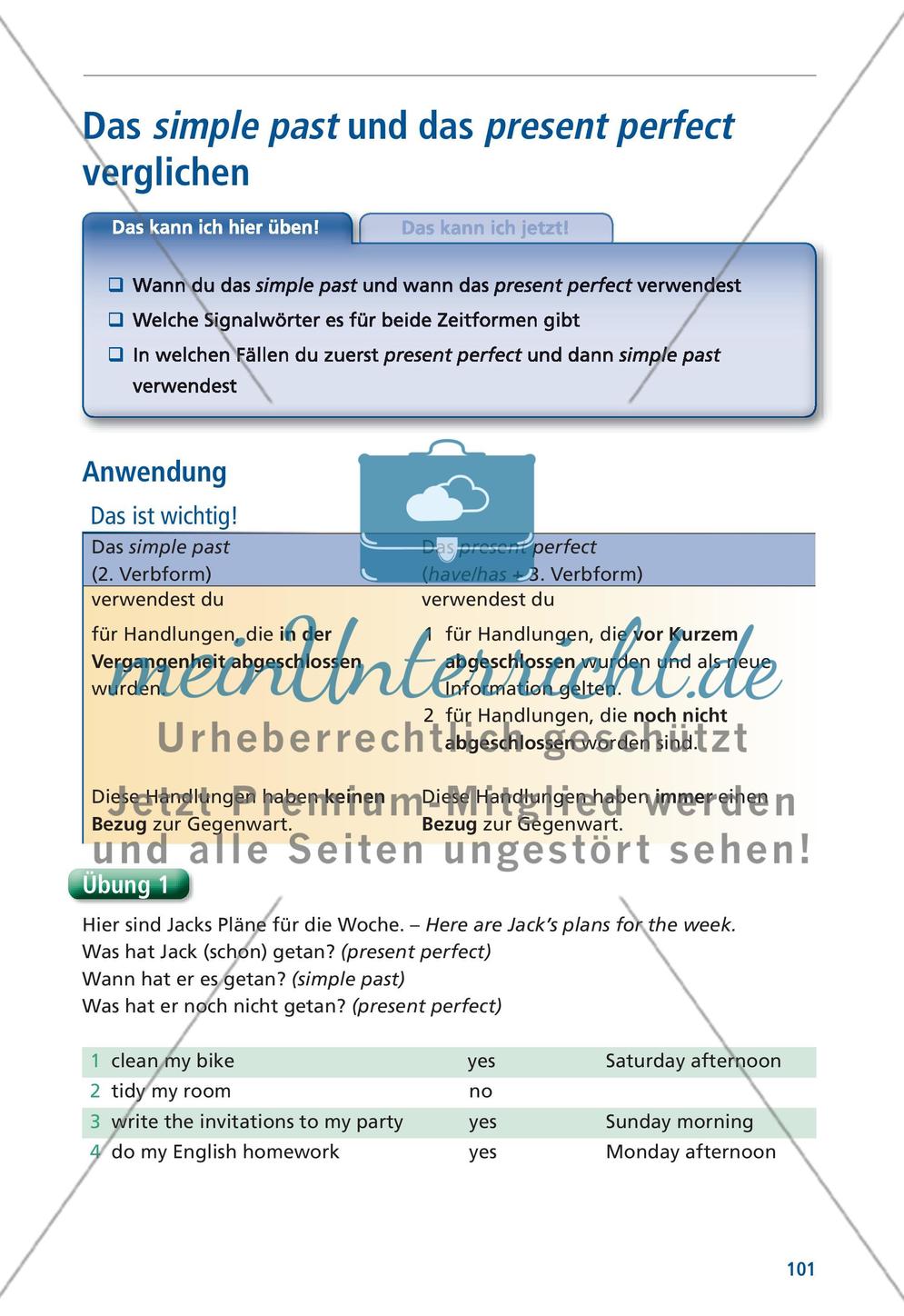 Englische Grammatik gecheckt! 6. Klasse - Teil 7 Preview 1