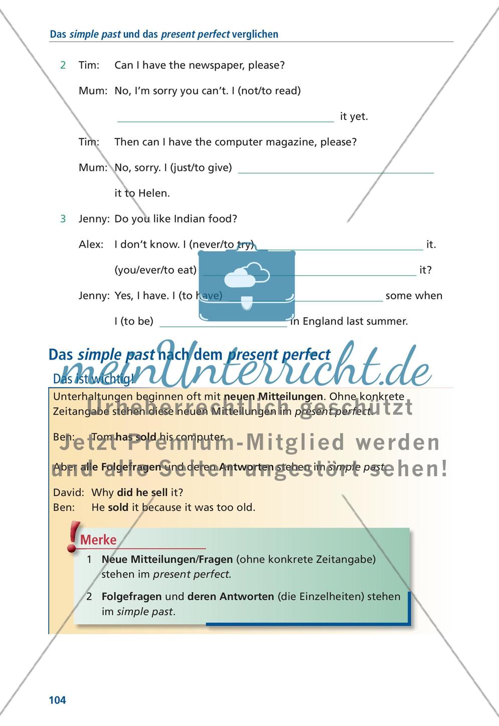 Englische Grammatik gecheckt! 6. Klasse - Teil 7 Preview 4