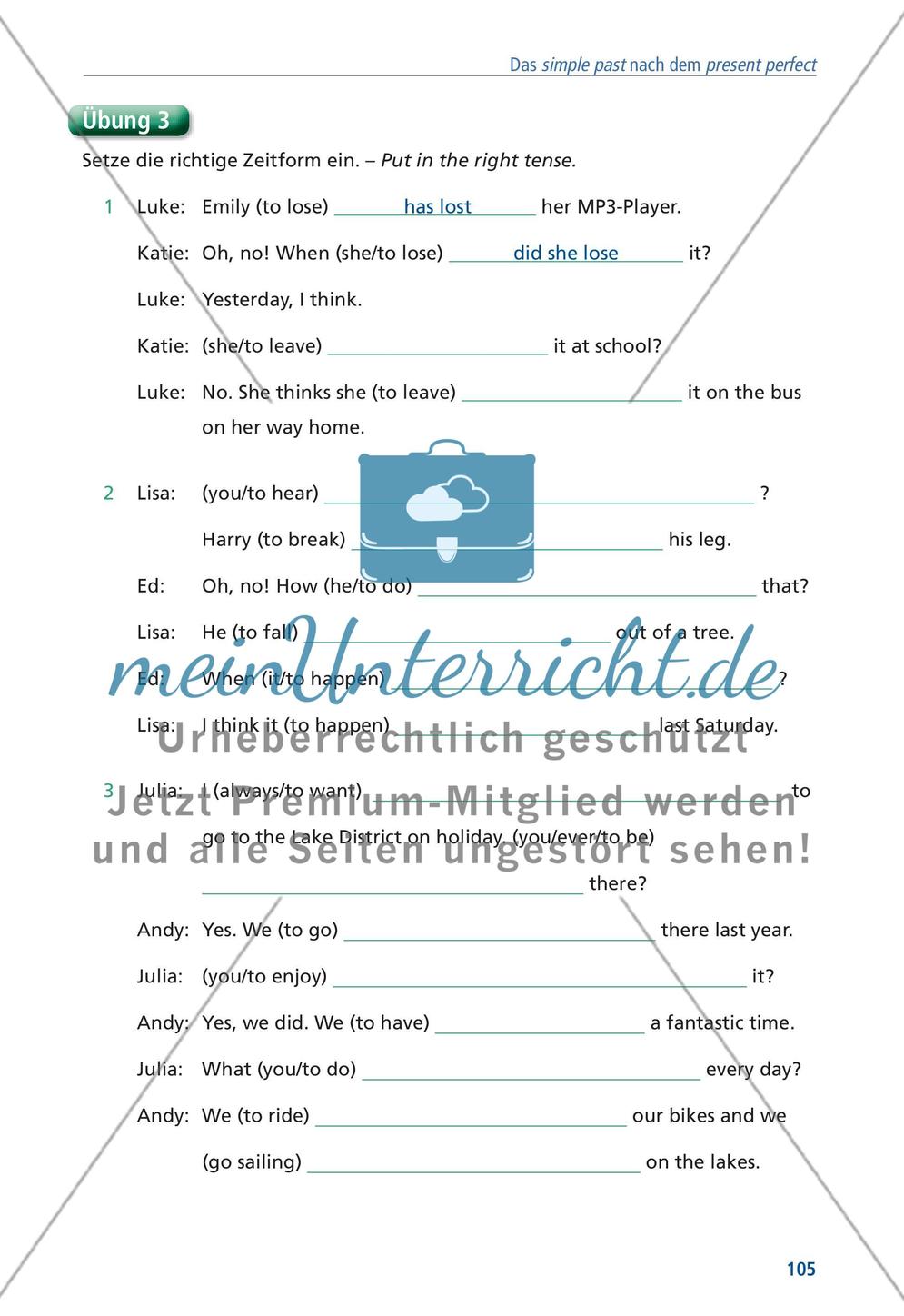 Englische Grammatik gecheckt! 6. Klasse - Teil 7 Preview 5