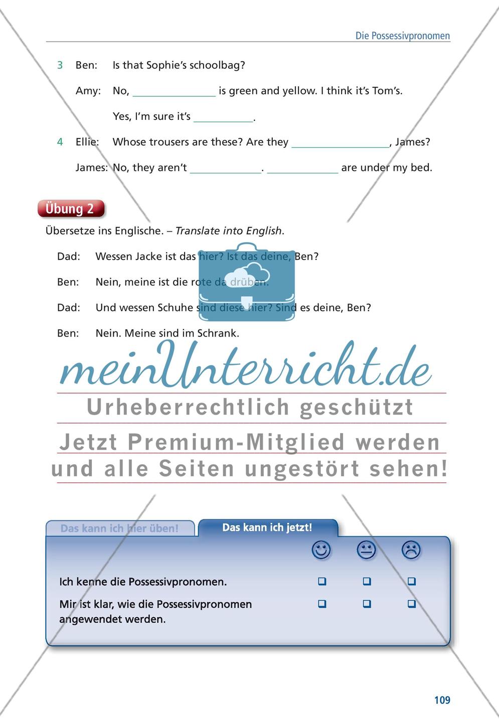 Englische Grammatik gecheckt! 6. Klasse - Teil 7 Preview 9