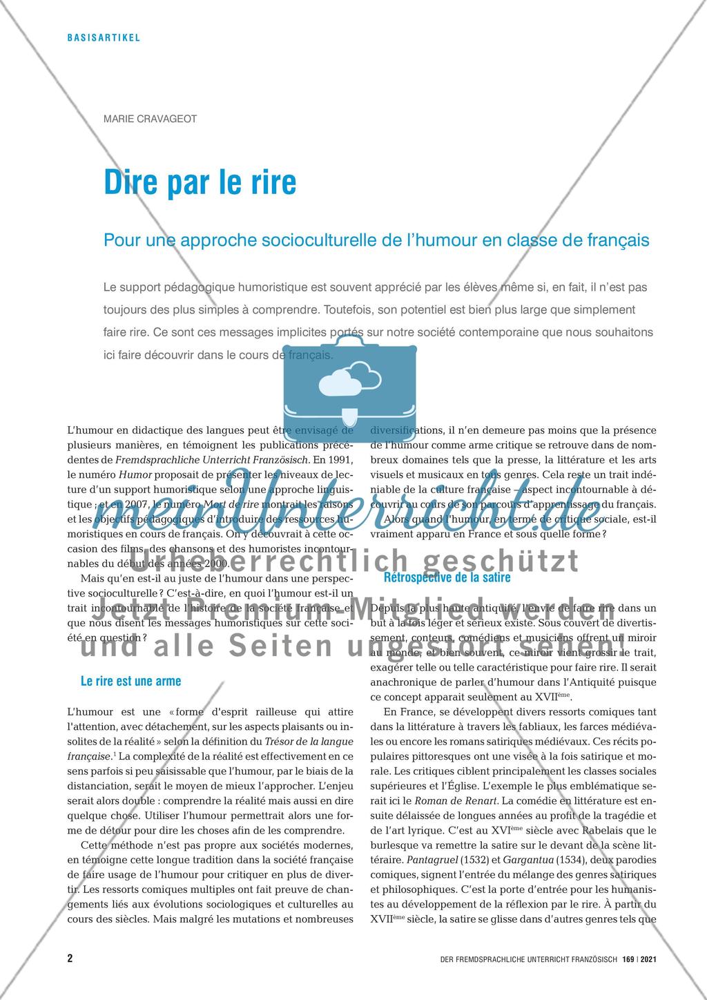 Dire par le rire Preview 1