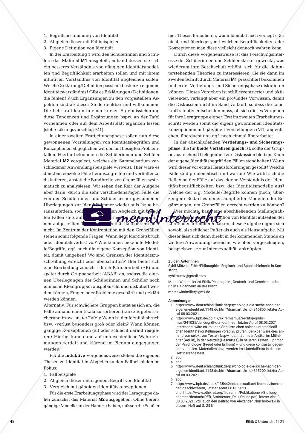 Identitätsverlust oder Identitätsbruch Preview 3