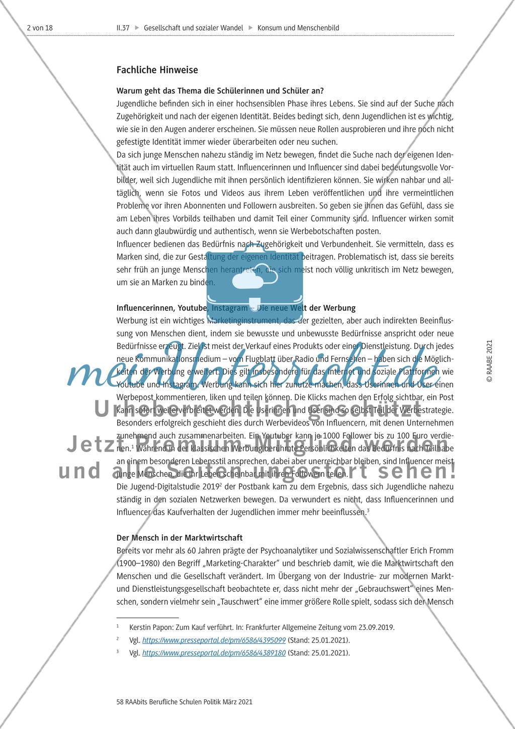 Der Mensch in der Komsumgesellschaft - Preview 2