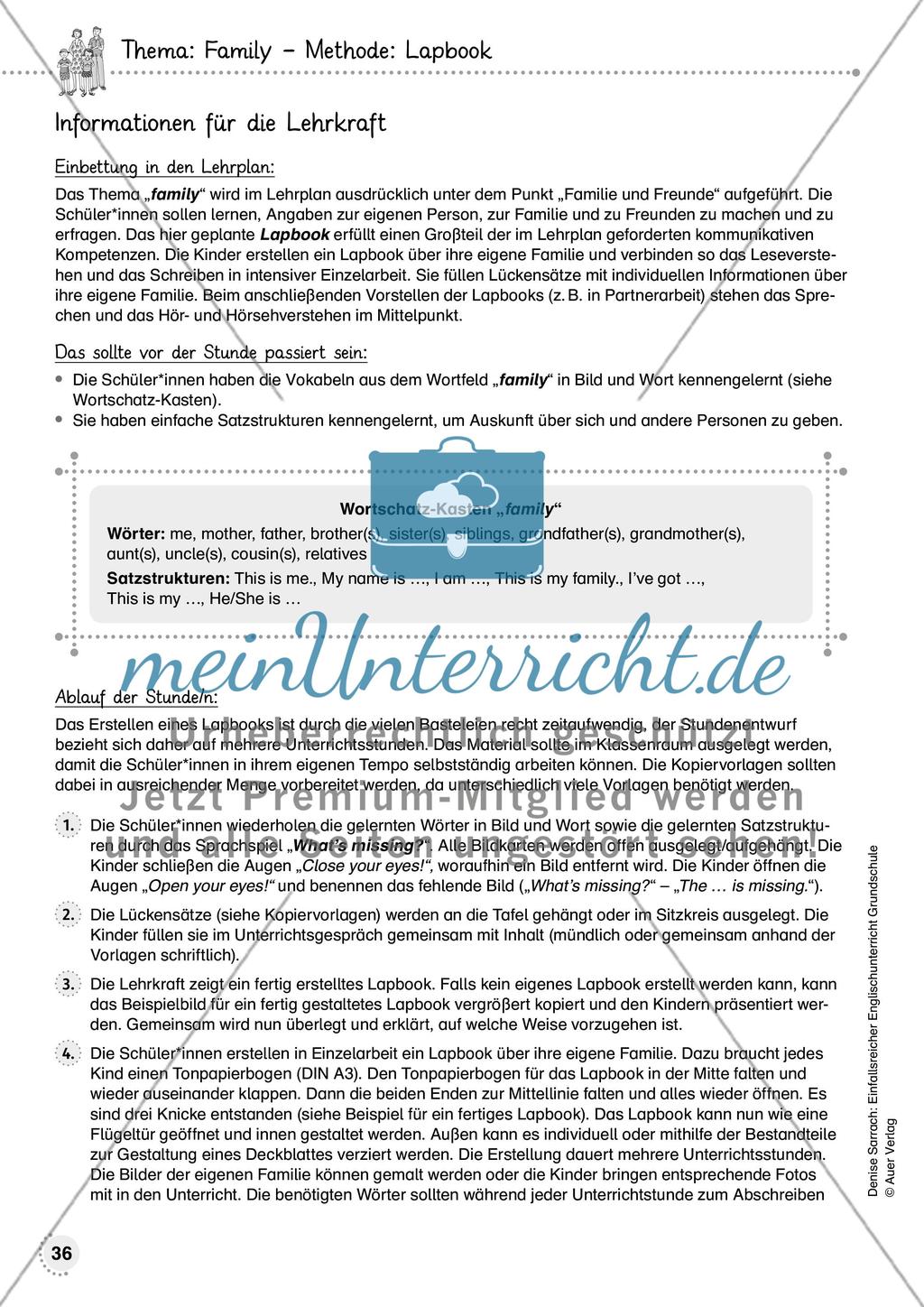Einfallsreicher Englischunterricht Grundschule - Teil 2 Preview 14