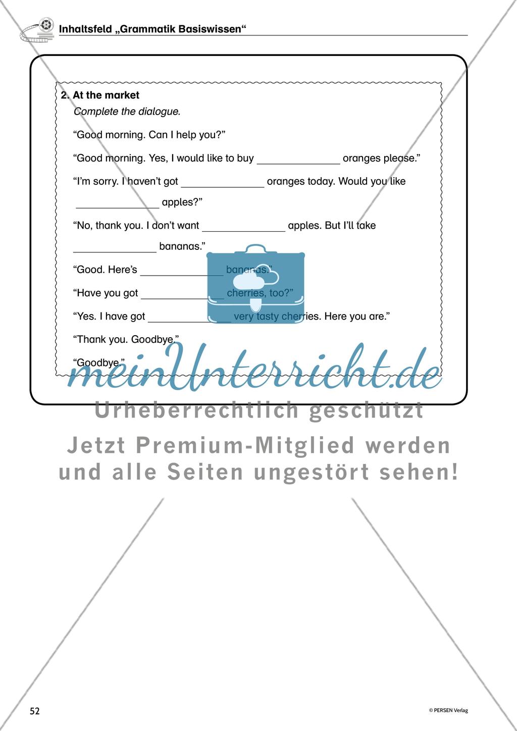 Inhaltsfeld „Grammatik Basiswissen“ - Teil 2 Preview 10