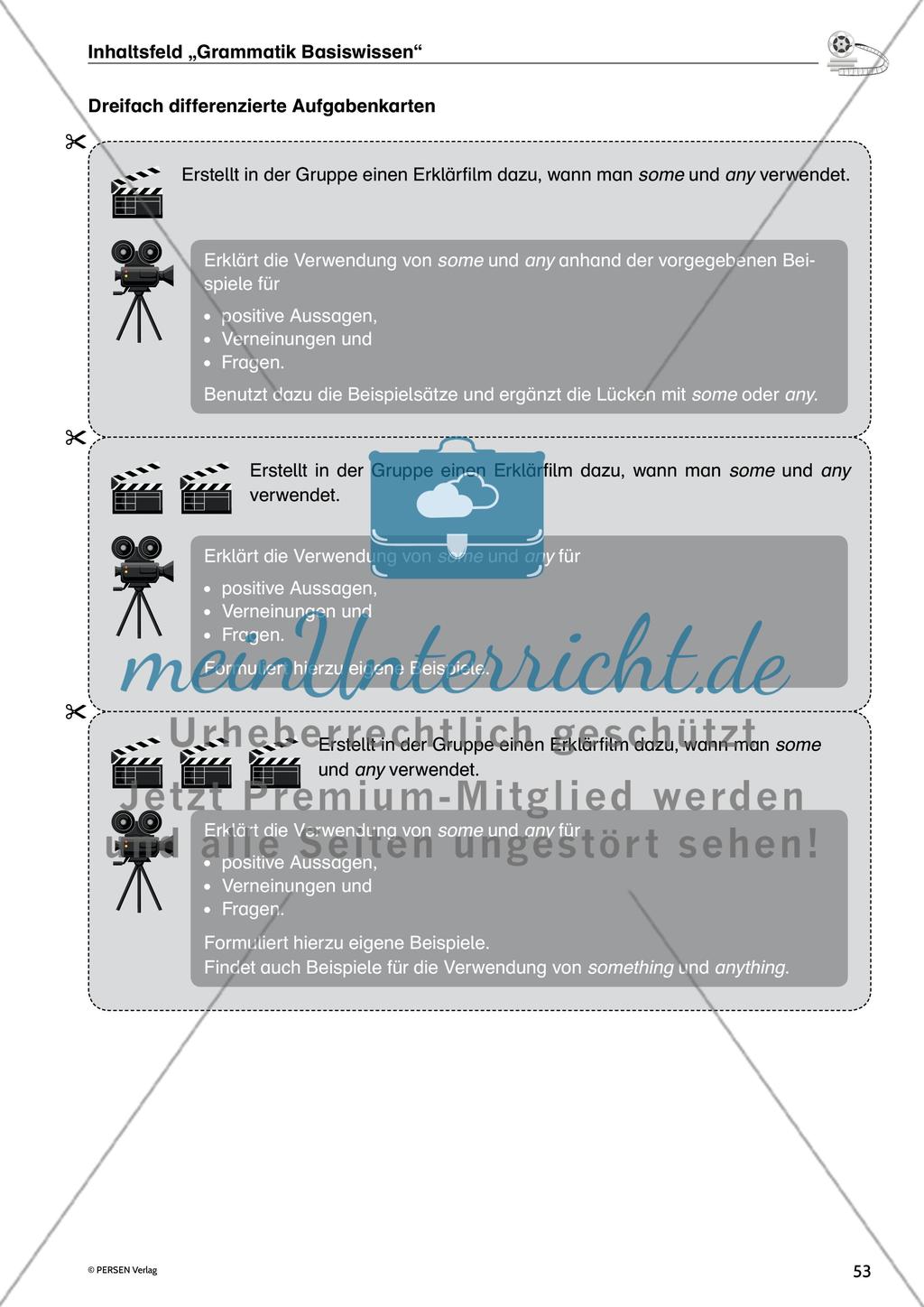 Inhaltsfeld „Grammatik Basiswissen“ - Teil 2 Preview 11