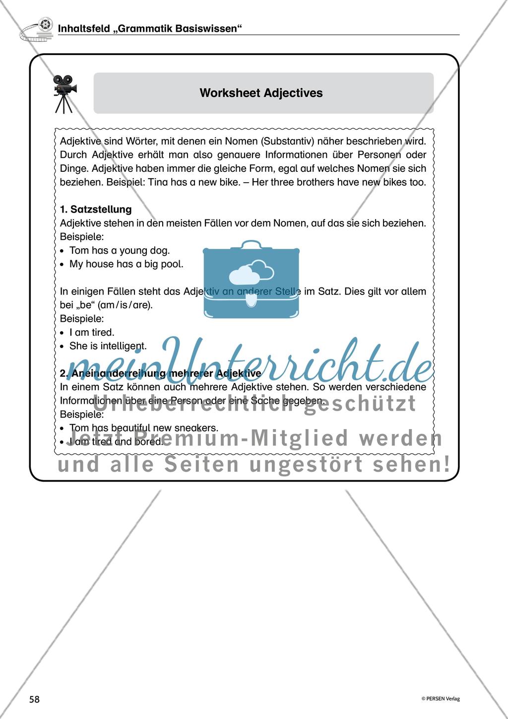 Inhaltsfeld „Grammatik Basiswissen“ - Teil 2 Preview 16