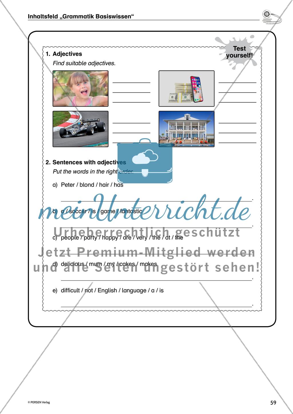 Inhaltsfeld „Grammatik Basiswissen“ - Teil 2 Preview 17