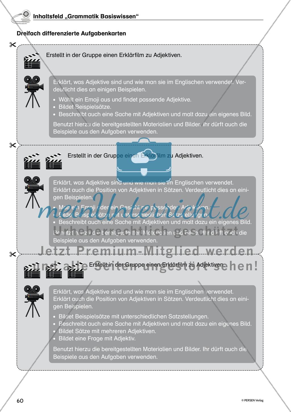Inhaltsfeld „Grammatik Basiswissen“ - Teil 2 Preview 18