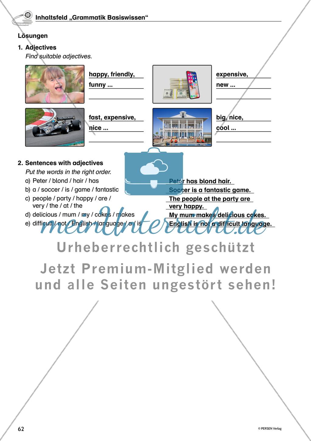 Inhaltsfeld „Grammatik Basiswissen“ - Teil 2 Preview 20
