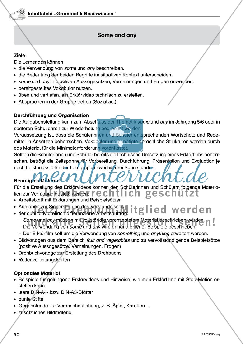Inhaltsfeld „Grammatik Basiswissen“ - Teil 2 Preview 8