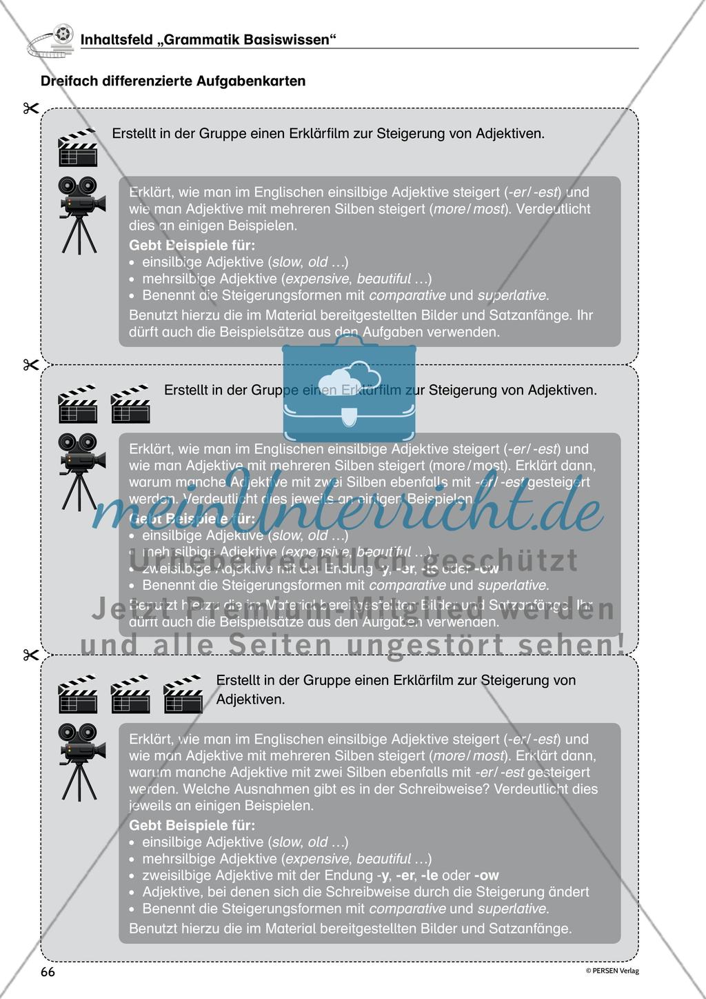 Inhaltsfeld „Grammatik Basiswissen“ - Teil 3 Preview 4