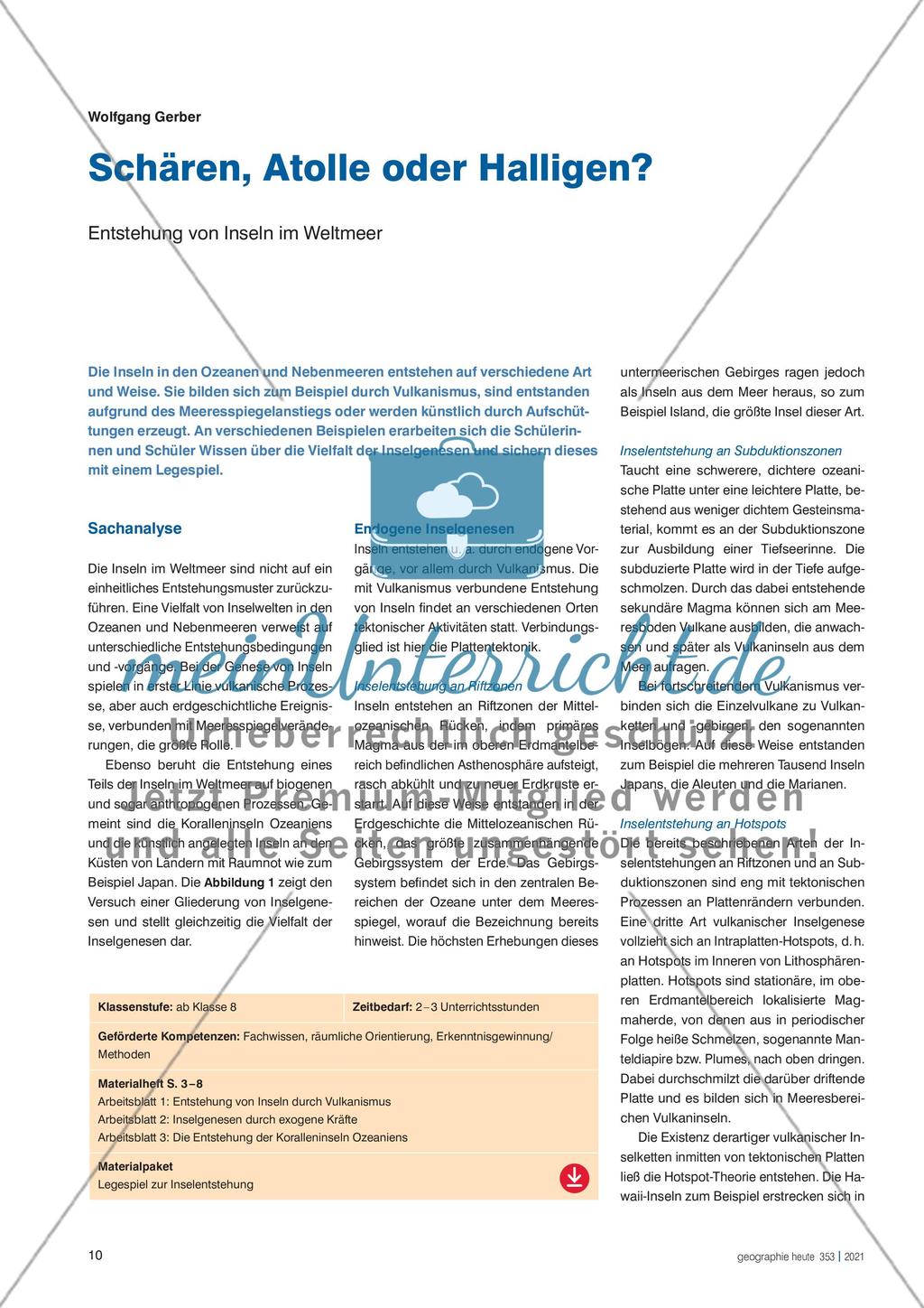 Schären, Atolle oder Halligen? Preview 1