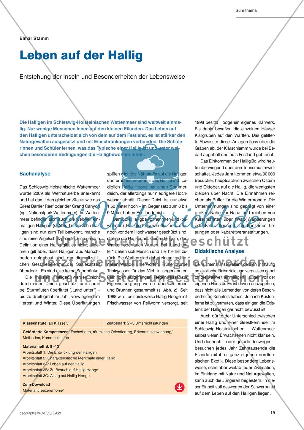 Leben auf der Hallig Preview 1
