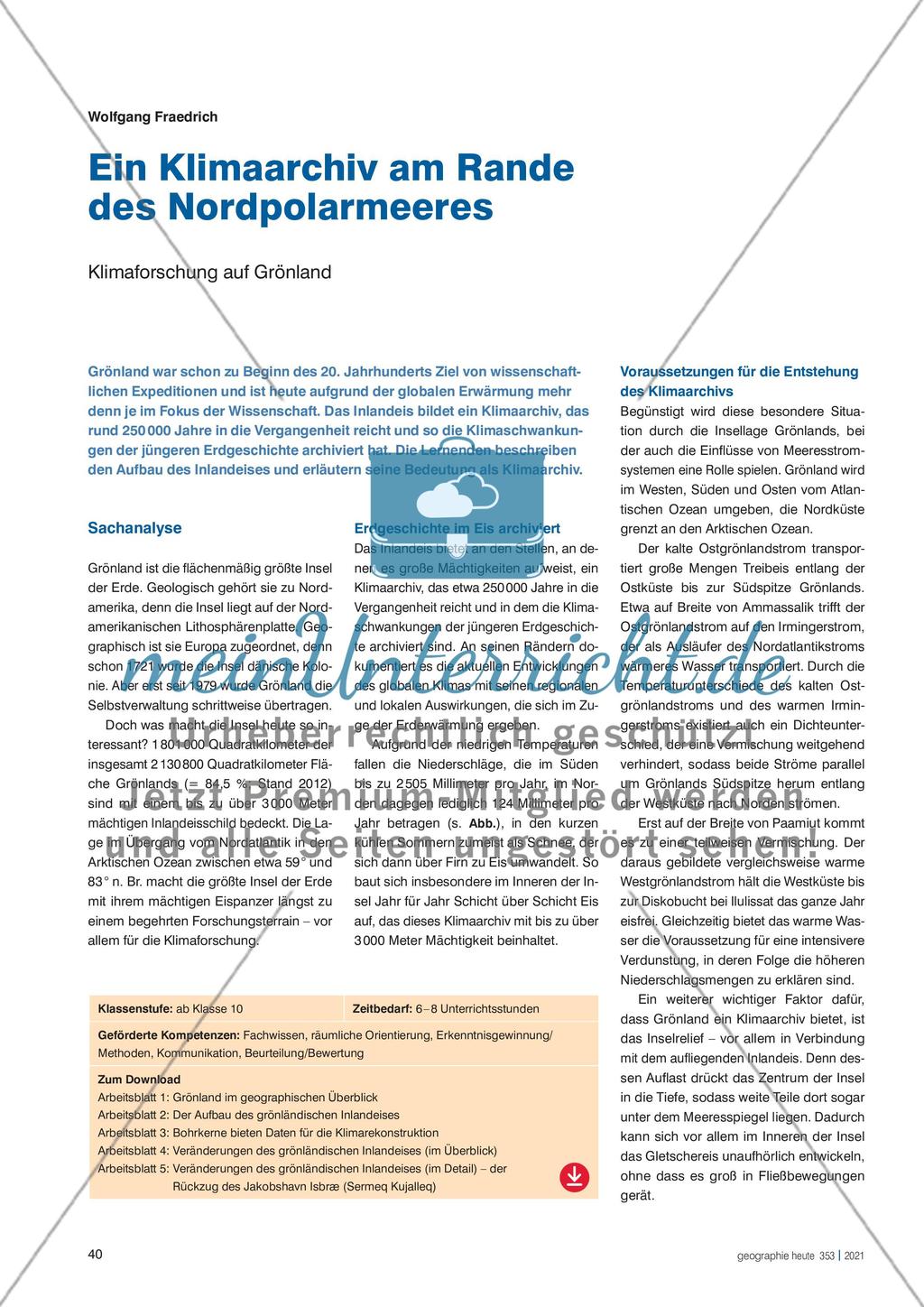 Ein Klimaarchiv am Rande des Nordpolarmeeres Preview 1