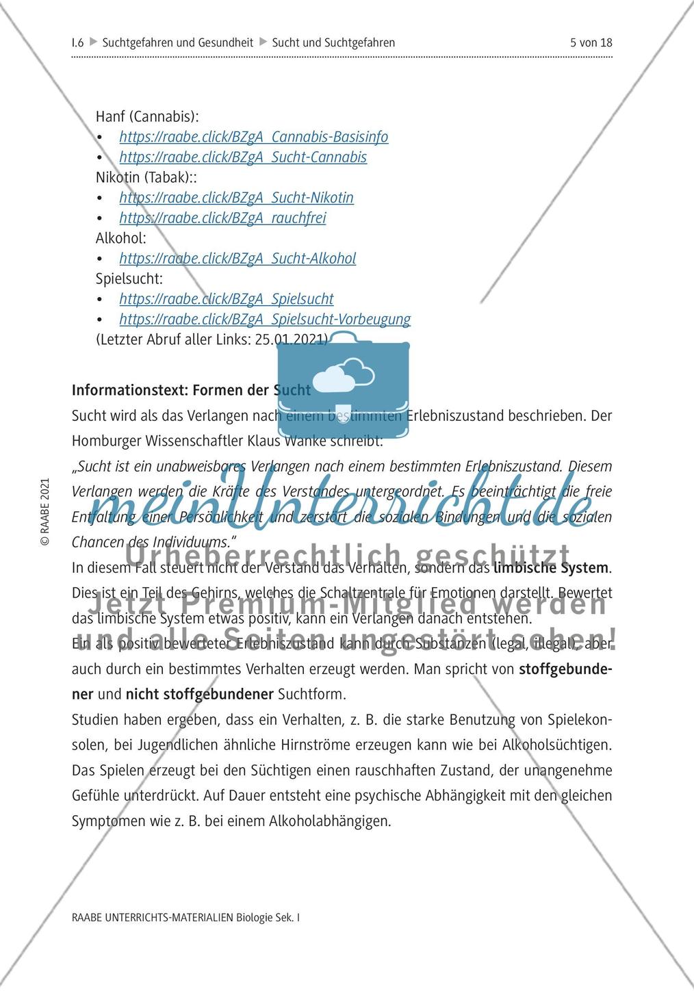 Sucht und Suchtgefahren - M1-M4 Preview 4