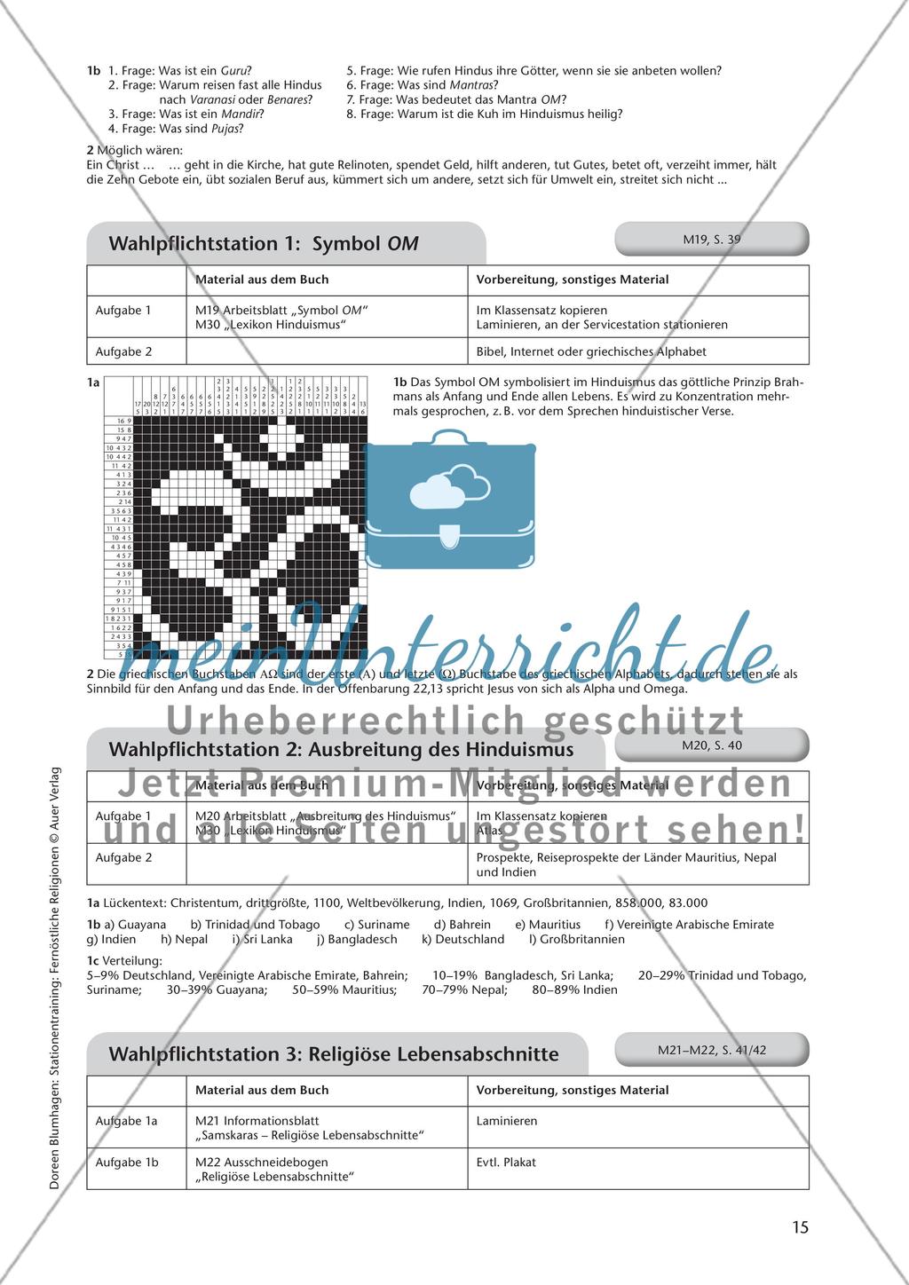 Stationentraining Hinduismus - Teil 1 Preview 3