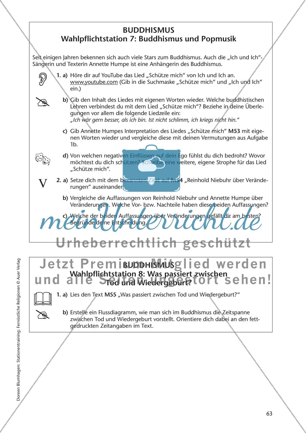 Stationentraining Buddhismus - Teil 2 Preview 6