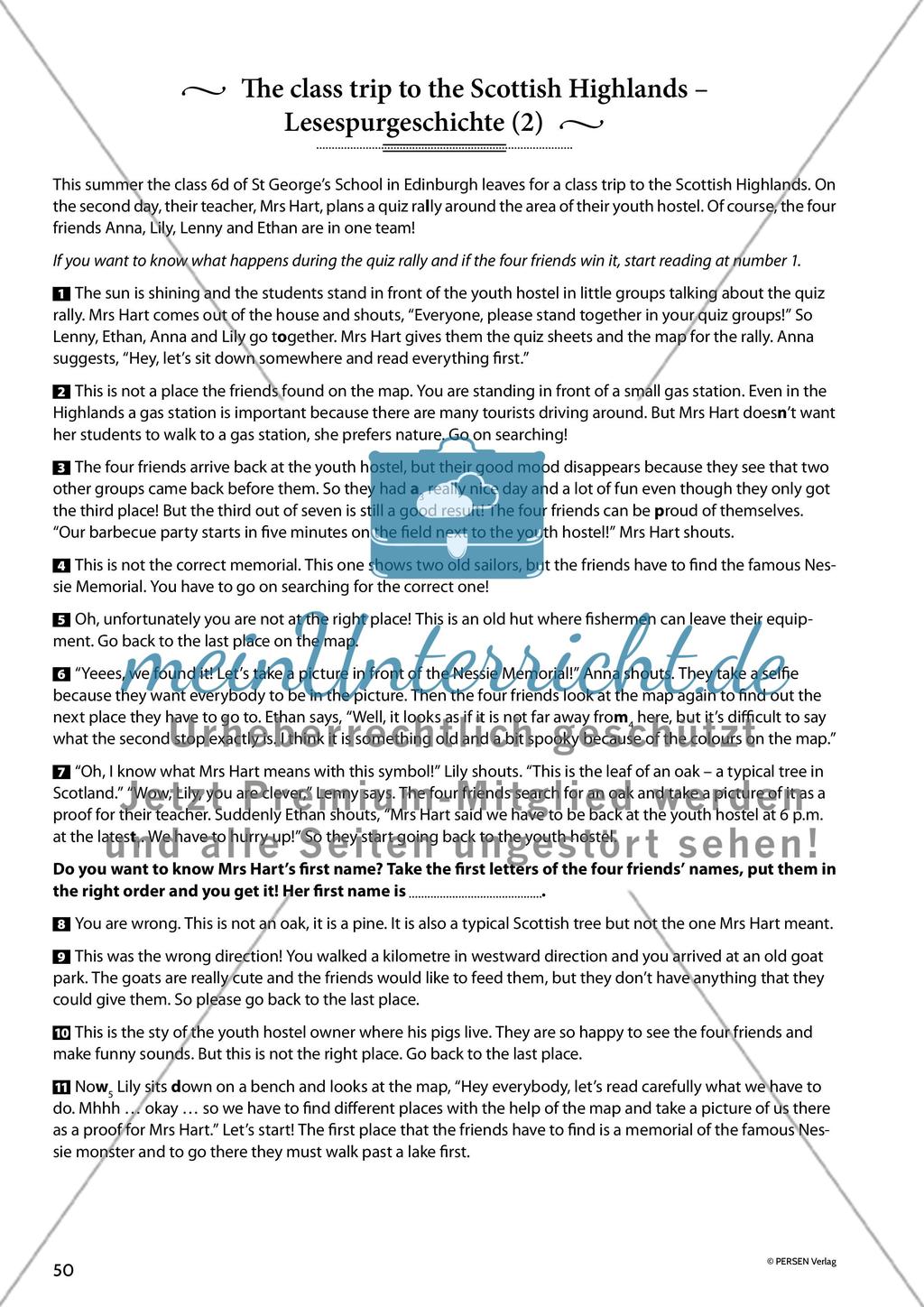 The class trip to the Scottish Highlands Preview 4