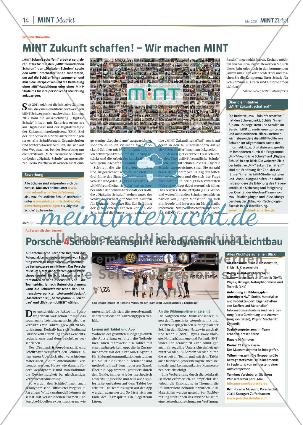 MINT Zirkel - Ausgabe 2, Mai 2021 Preview 14