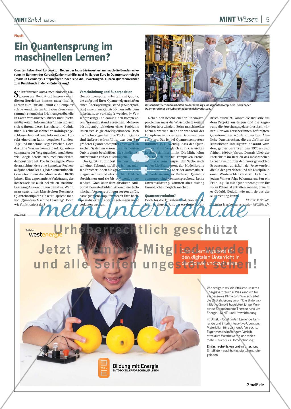 MINT Zirkel - Ausgabe 2, Mai 2021 Preview 5