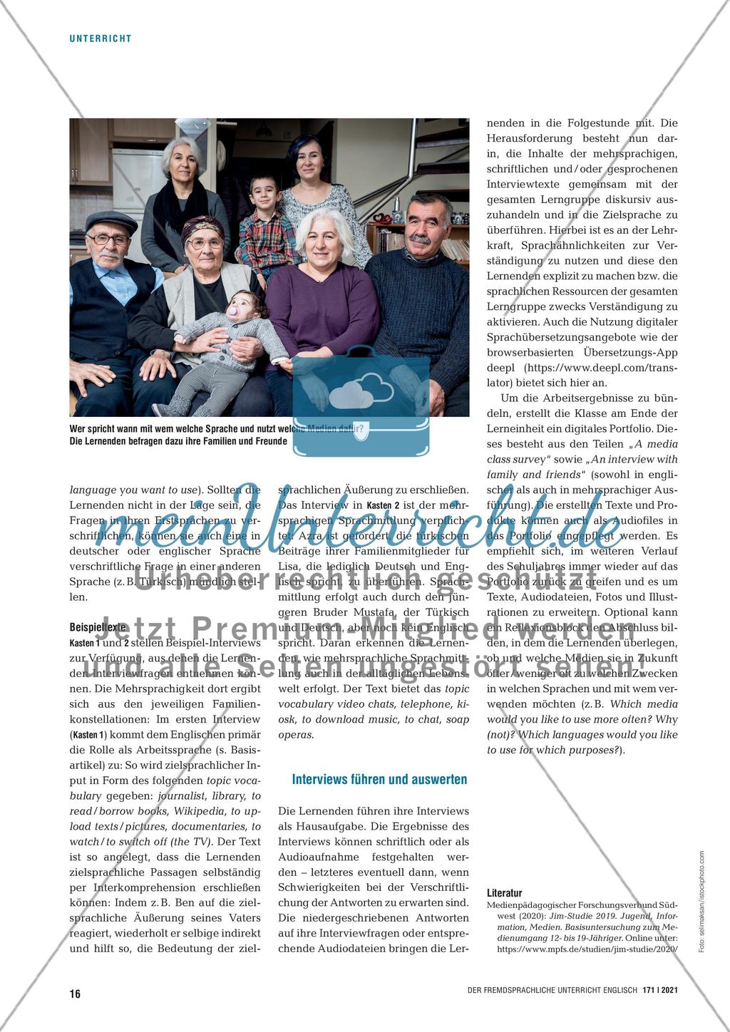 My family, my friends and the media Preview 4
