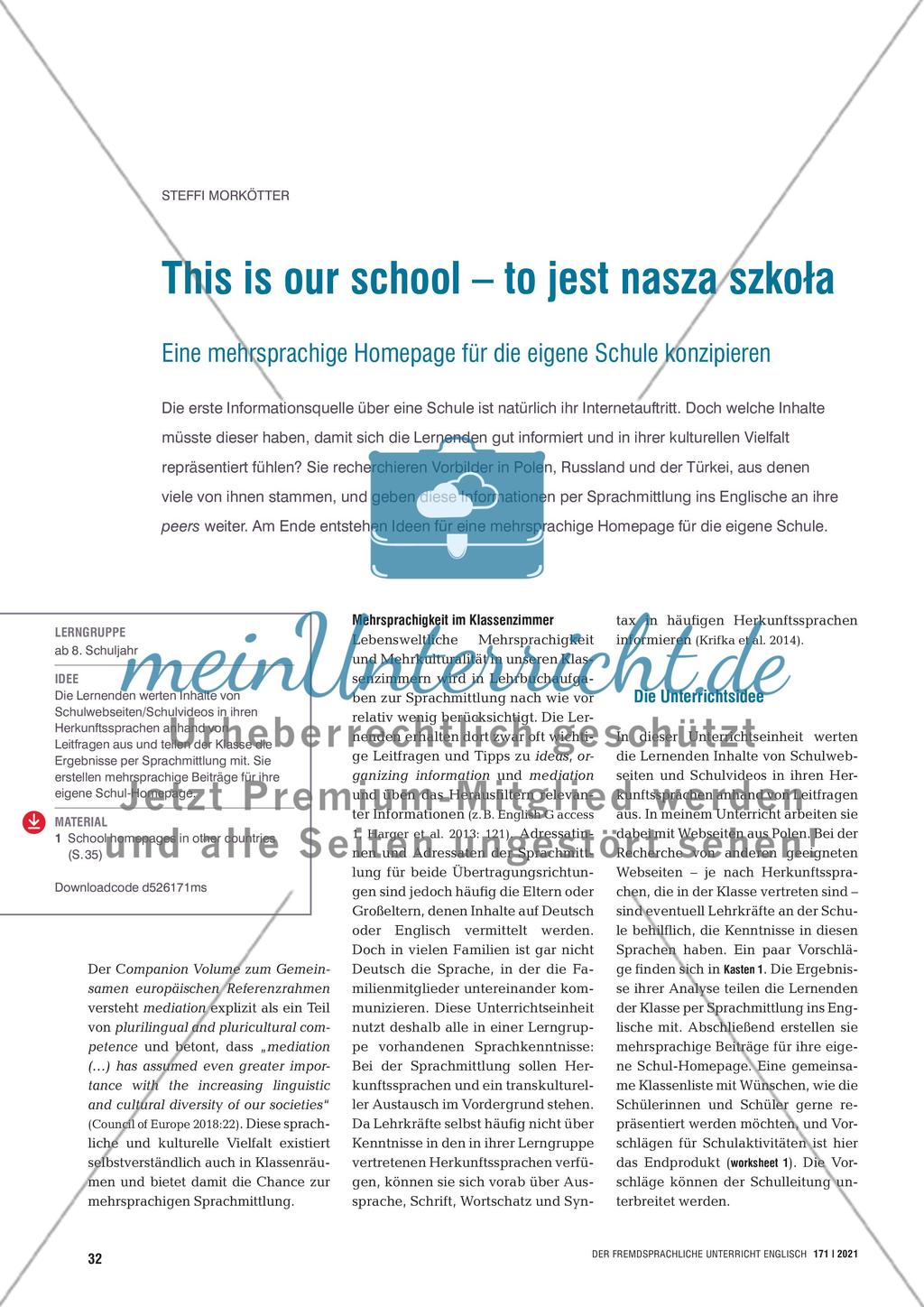 This is our school – to jest nasza szkoła Preview 1