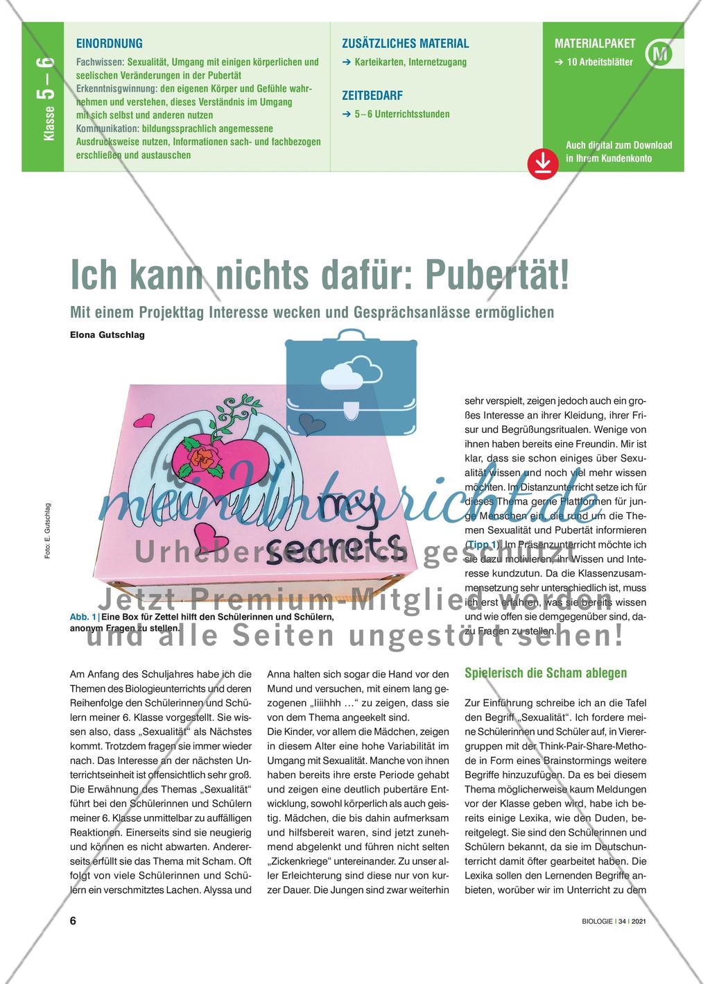 Ich kann nichts dafür: Pubertät! Preview 1