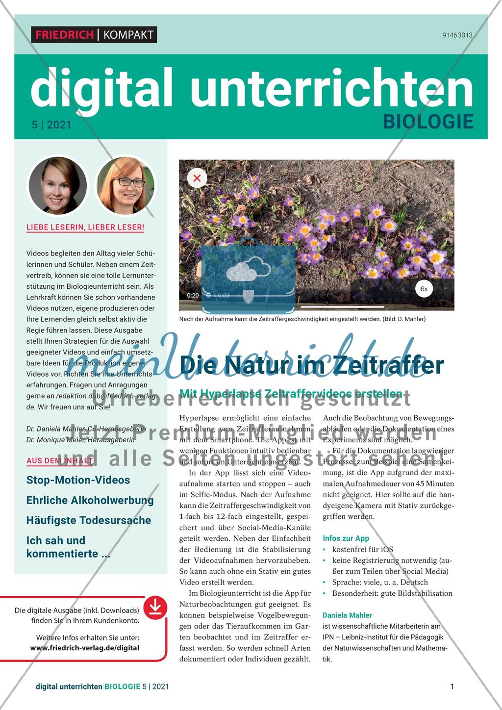 digital unterrichten – Biologie -5 Preview 1