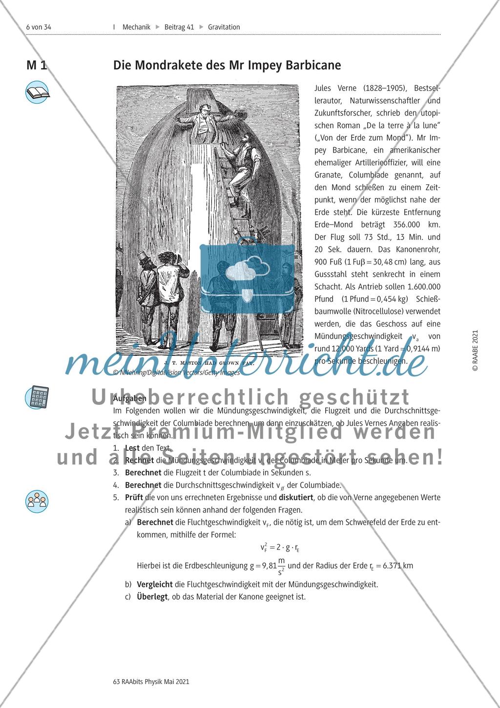 Gravitation Erde Preview 1