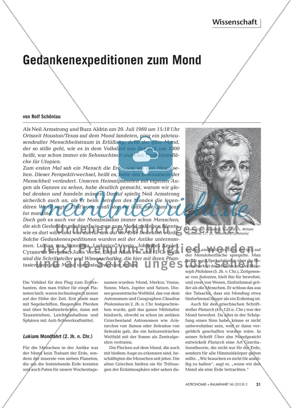 Gedankenexpeditionen zum Mond Preview 1